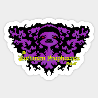 Classic Slothman Prophecies - Full Color Sticker